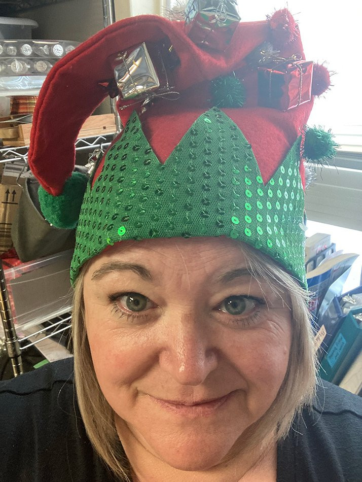 selfie with festive hats IMG_2631