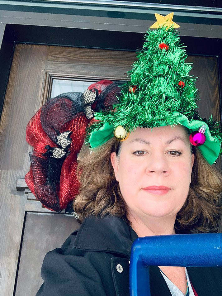 selfie with festive hats IMG_1737