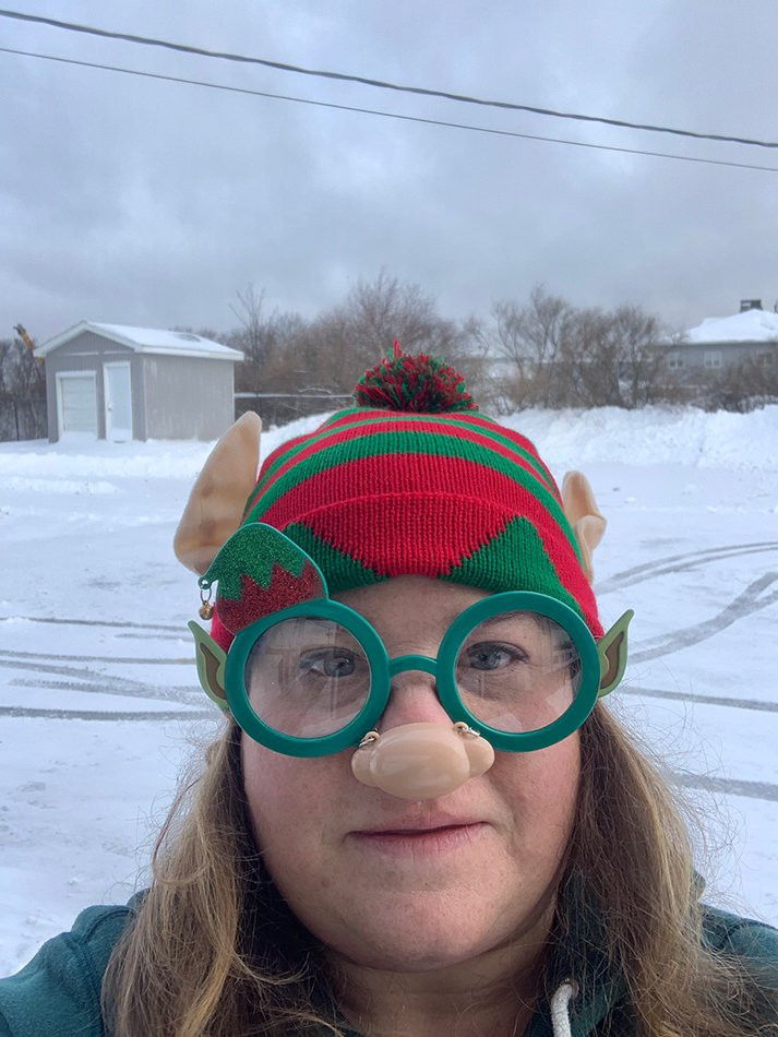 selfie with festive hats IMG_5537